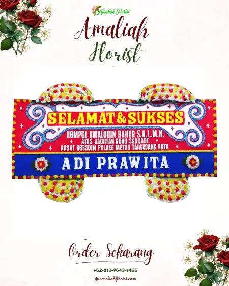 Papan Bunga Ucapan Selamat Jogoboyo